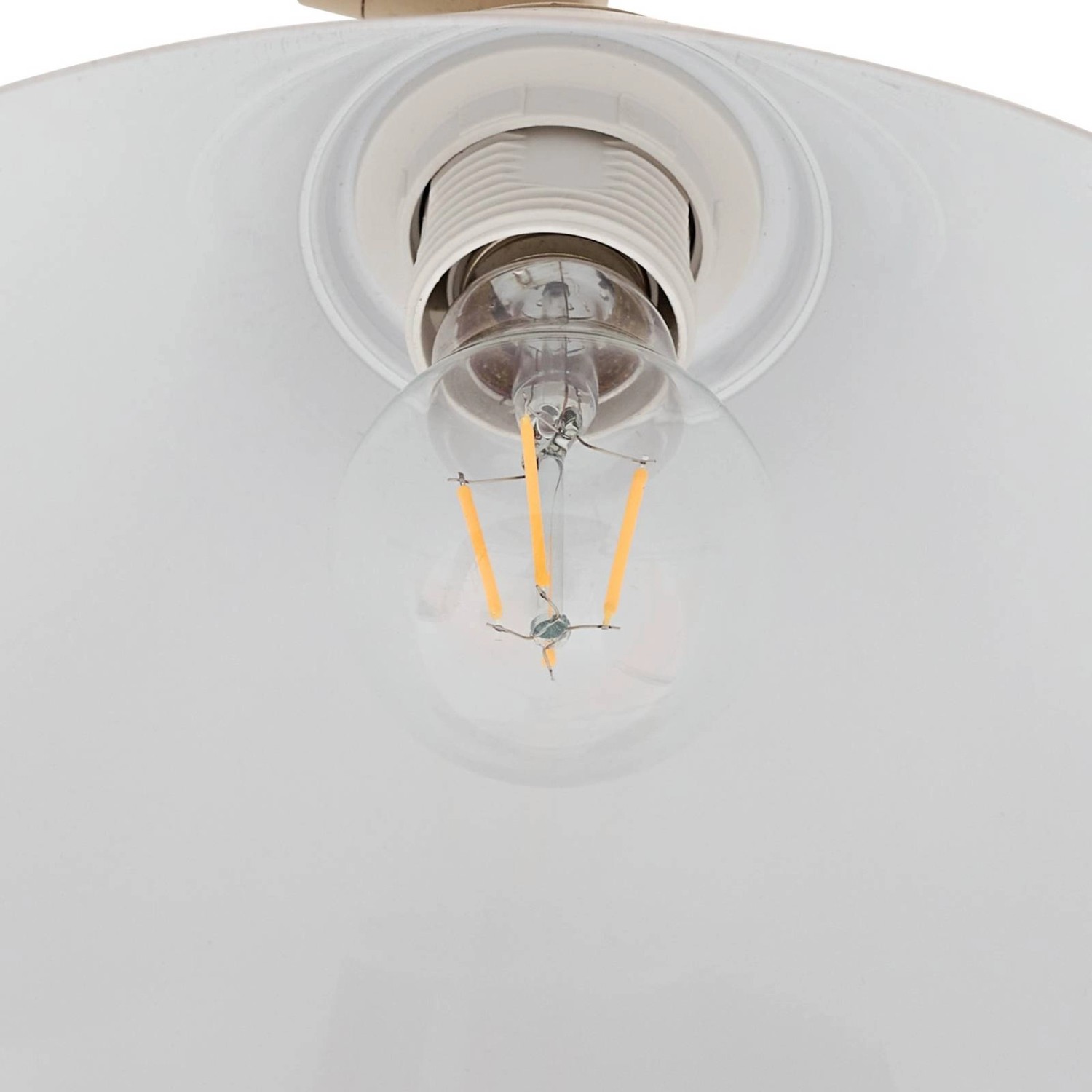 Lindby Stehlampe Bogenleuchte Triangolo 10041613 Modern in Creme aus Metall 1-flammig E27 Wohnzimmerleuchte_9