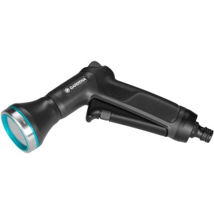 Gardena EcoLine Bewässerungsbrause, Gartenspritze aus robustem, rostfreiem Metall und ergonomischem Griff.
