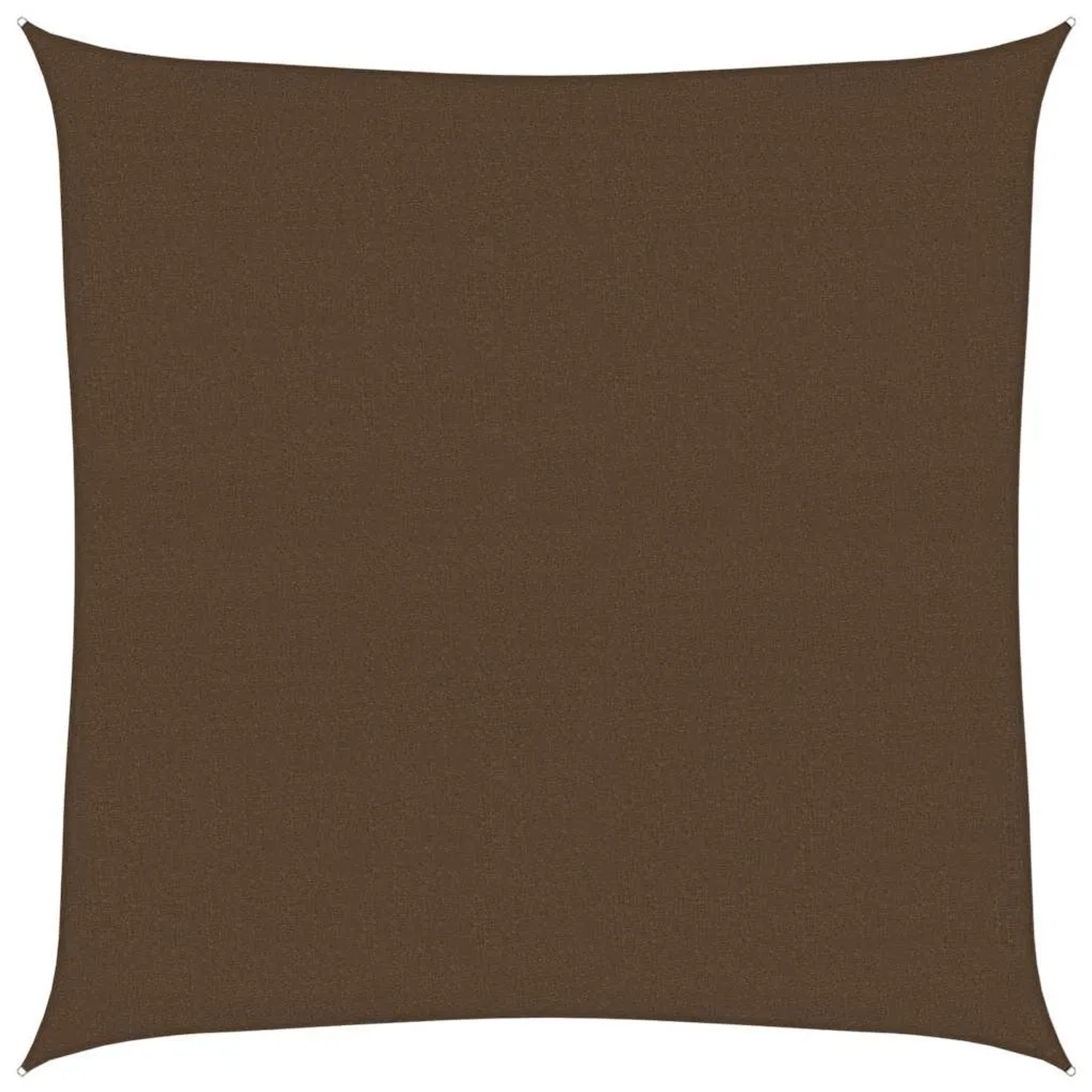 vidaXL Sonnensegel 160 g/m² Braun 4,5x4,5 m HDPE 311772
