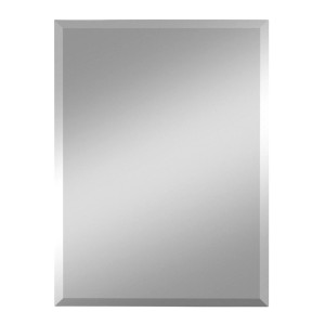 Rechteckiger Facettenspiegel Gennil, 30x40 cm, mit umlaufender Facette für stilvolle Akzente.