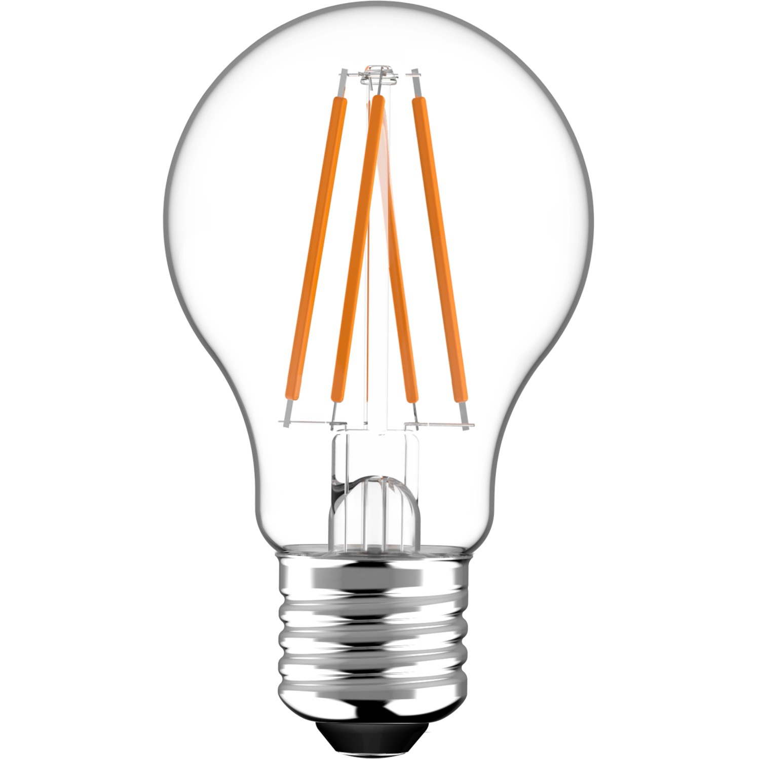 LED E27 Filament-Lampe Klassisch A60 7,3 W 806 lm Klar 320° mit Dämmerungssensor