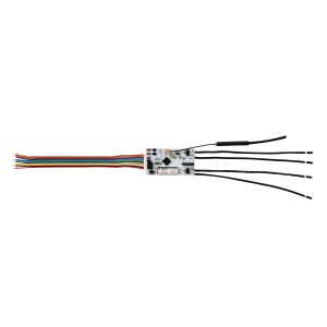 Shelly Universal Wi-Fi Sensor Input Plus Uni für Hausautomation mit Kabeln.