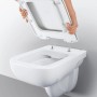 Grohe Wand-Tiefspül-WC Start Edge Set mit abnehmbarem SoftClose-Sitz.