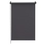 Sekey Seitenzugrollo Verdunkelung ohne Bohren Blickdicht Grau 100x130cm