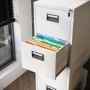Jan Nowak Aktenschrank mit 4 Schubladen SARA V4 132 x 46 x 62 cm Grau_6