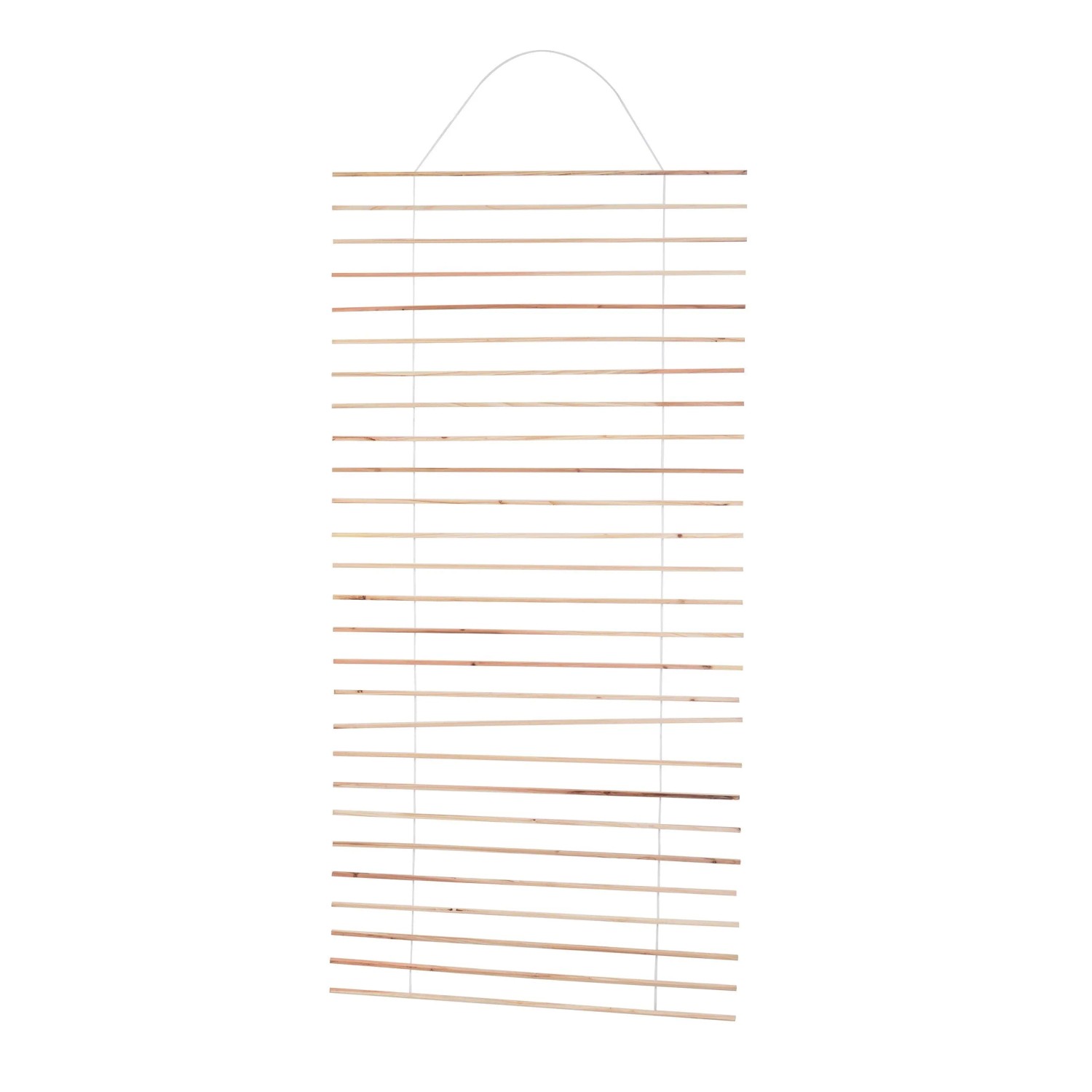 Relaxdays Wandspalier Tannenholz Natur Weiß Sichtschutz 200 cm x 100 cm