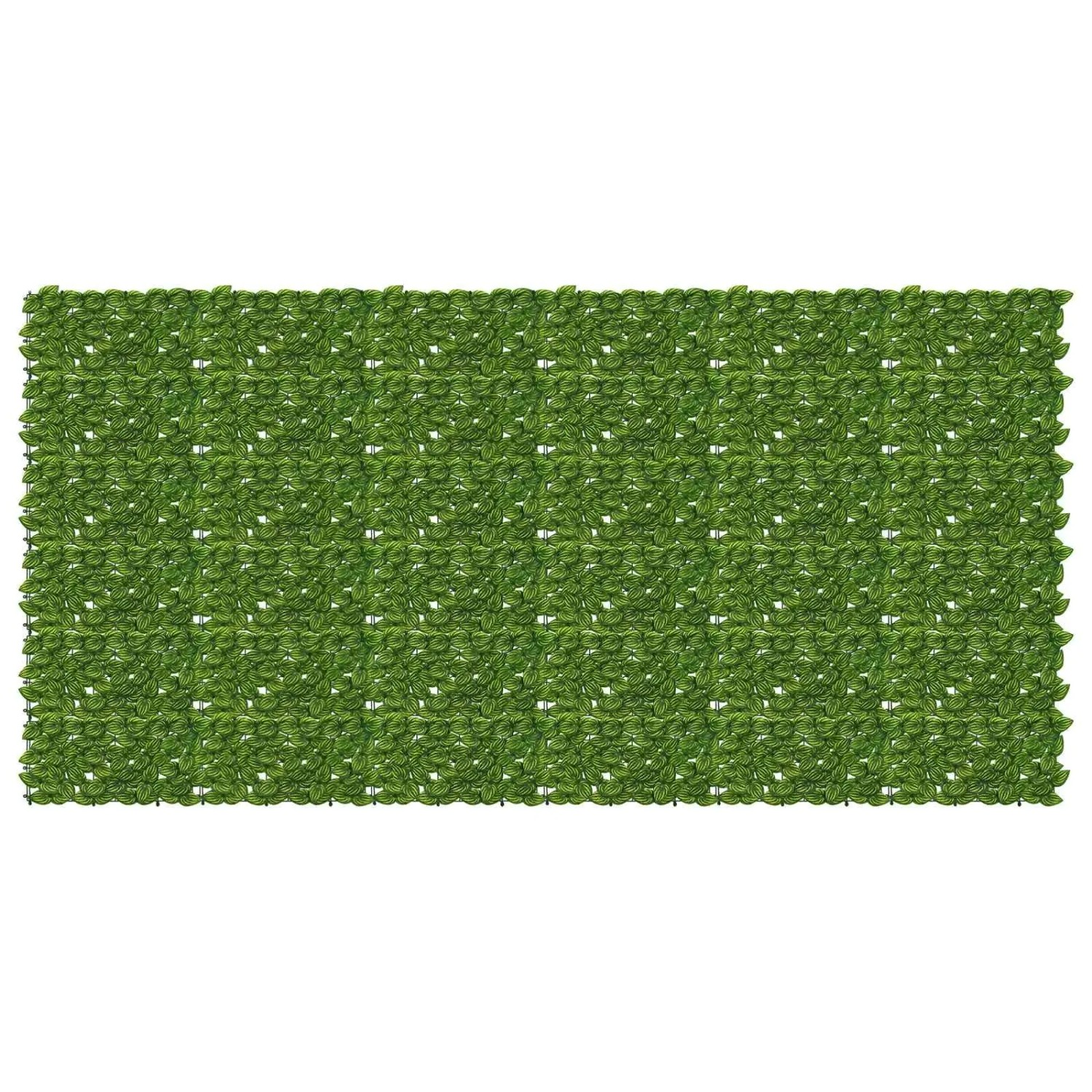 vidaXL Balkonsichtschutz mit Blättern Grün und Gelb 300 x 150 cm 42040648