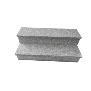 Pedras Salgadas Außentreppe, geflammt, 110cm breit, für max. 185mm Steigung.