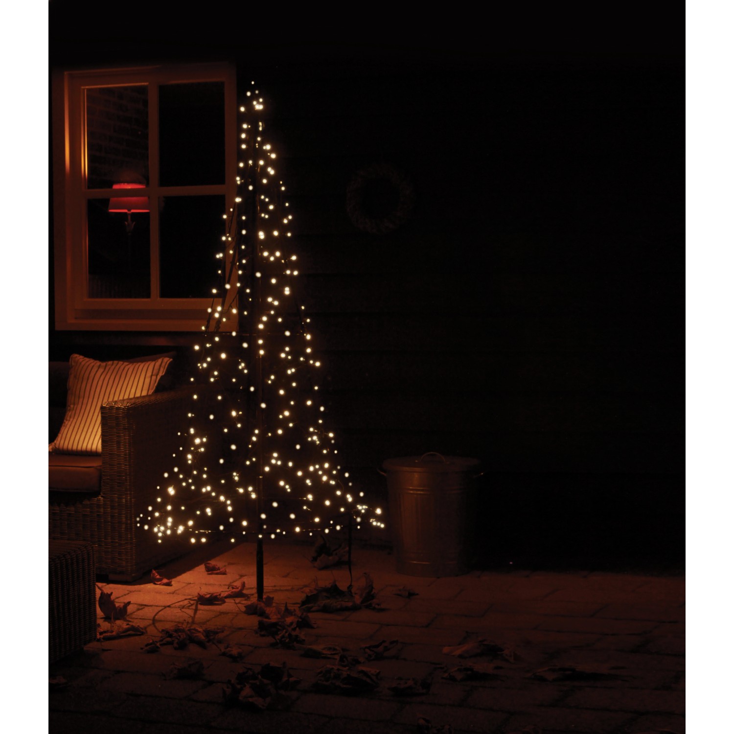 Fairybell 3D LED-Lichterbaum inkl. Mast für Außen 400 LED 4,2 m kaufen bei  OBI