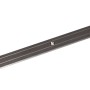 Treppenkantenprofil aus Aluminium, 20x25x1000 mm, in Bronze. L-förmiges Profil für Treppen.