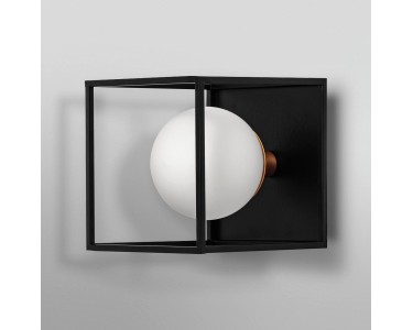 Ledvance Bad-Wandleuchte Decor Square 1-flammig Schwarz 15x15 cm kaufen bei  OBI