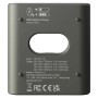 GP Akku-Ladegerät USB B441 mit 4 AA Akkus. Ladegerät Rückseite mit technischen Daten.