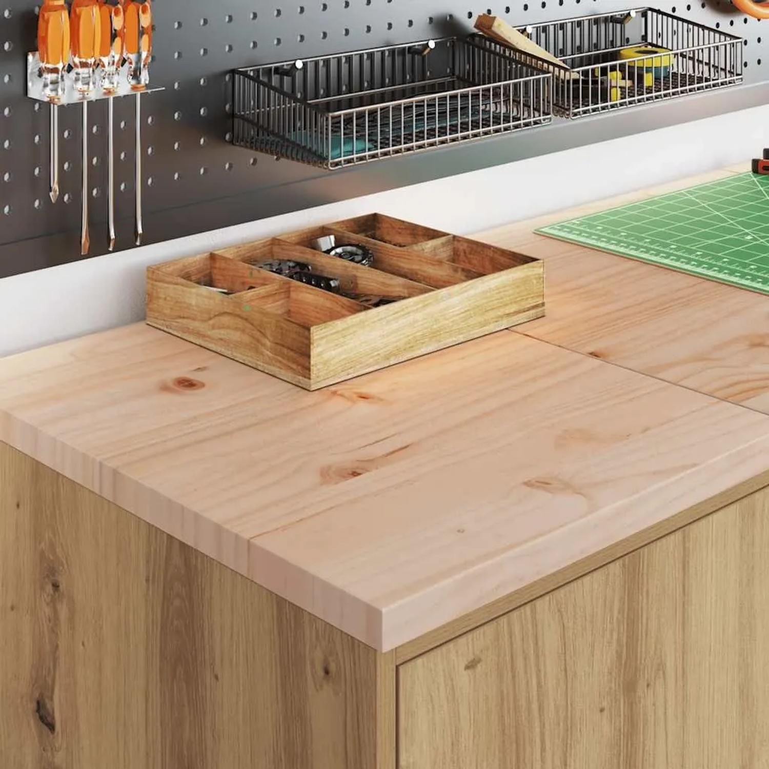 vidaXL Garagenschränke 2 Stk Artisan-Eiche Holzwerkstoff 3328304_3