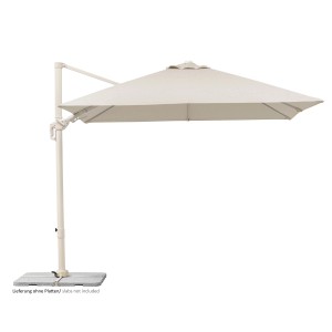 Schneider Ampelschirm 300 cm x 300 cm Natur mit Kurbelmechanik