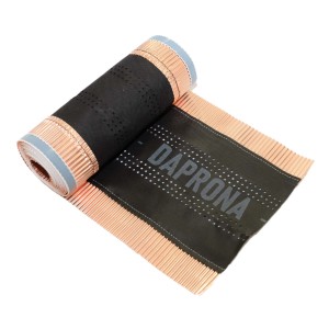 Daprona Firstrolle Kupfer, 5m x 300mm, rot. Abdichtung für Dachfirst.