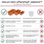 Mein-Pflanztopf Mailand, Terrakotta Optik, Vergleich der Vorteile, hochwertige Verarbeitung, UV-beständig.