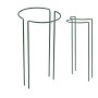 TTL GARDEN Strauchstütze 70x40cm 2er Set Pflanzenhalter für Stauden Sträucher Rosen Rankhilfe aus Metall
