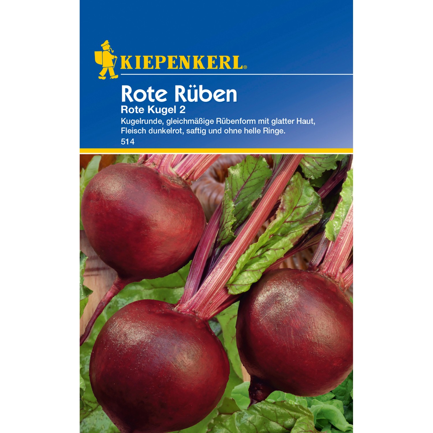 Kiepenkerl Rote Rüben Rote Kugel 2 Zoll günstig online kaufen