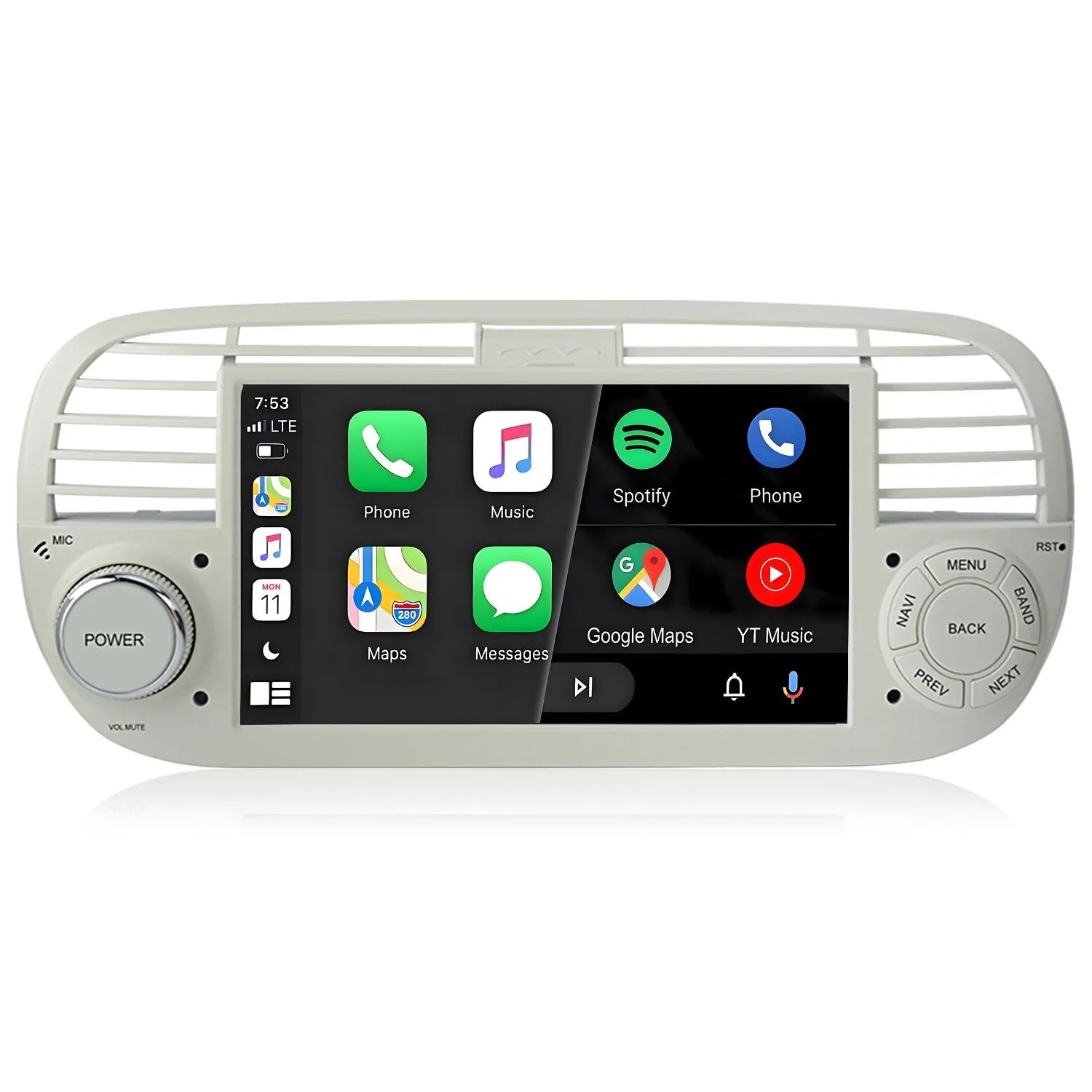 Junsun Autoradio Für FIAT 500 2007-2015