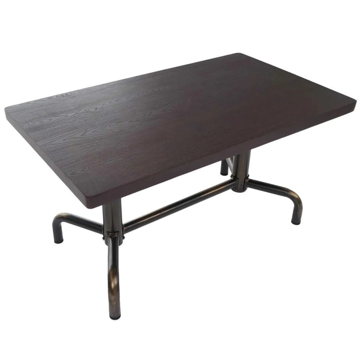 MCW Esszimmertisch P31 Dunkel Bronze Gestell 140x80cm