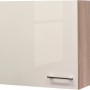 Flex-Well Oberschrank Orlando, 60 cm, Kaschmir Glanz/Sonoma Eiche, Küchen-Hängeschrank