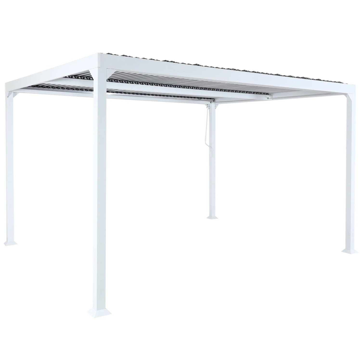 MCW Pergola L41 Weiß 3x3,7m günstig online kaufen