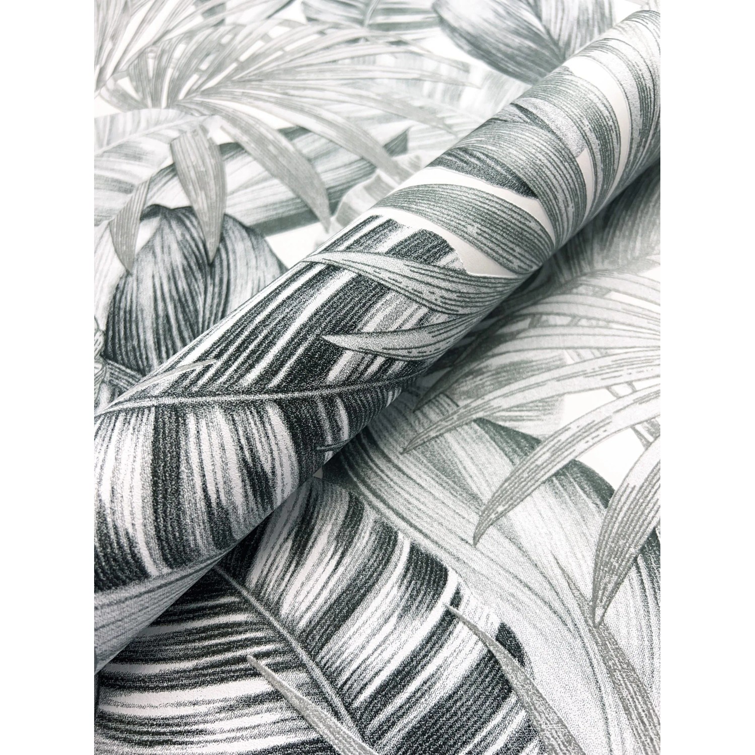 Newroom Vliestapete Raven Grey Dschungel Modern FSC® günstig online kaufen