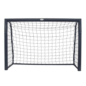 Axi Fußballtor Cristiano, 120x60x180 cm, mit robustem, verzinktem Stahlrahmen und schwarzem PE-Netz.