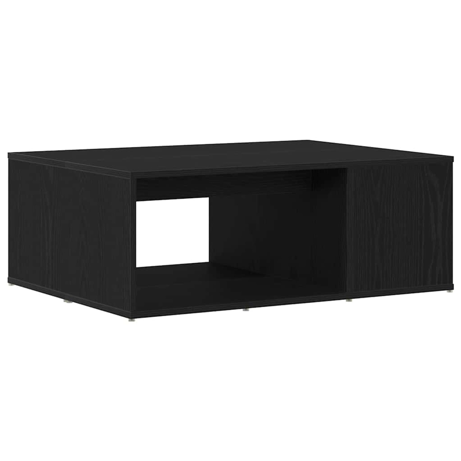 vidaXL Couchtisch Schwarz Eichen-Optik 90 x 67 x 33 cm Holzwerkstoff 862627 günstig online kaufen