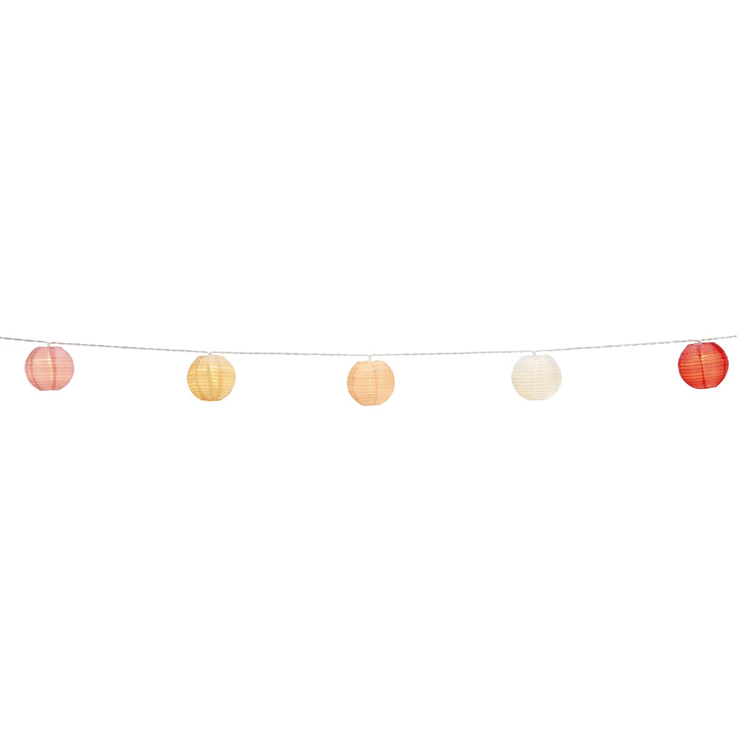 Lichterkette outdoor Martelli Solar Lampions Bunt 5 m IP44 kaufen bei OBI
