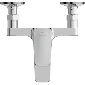 Ideal Standard Ceraplan Wannenarmatur, Aufputz, Chrom, Schweizer Ausführung.