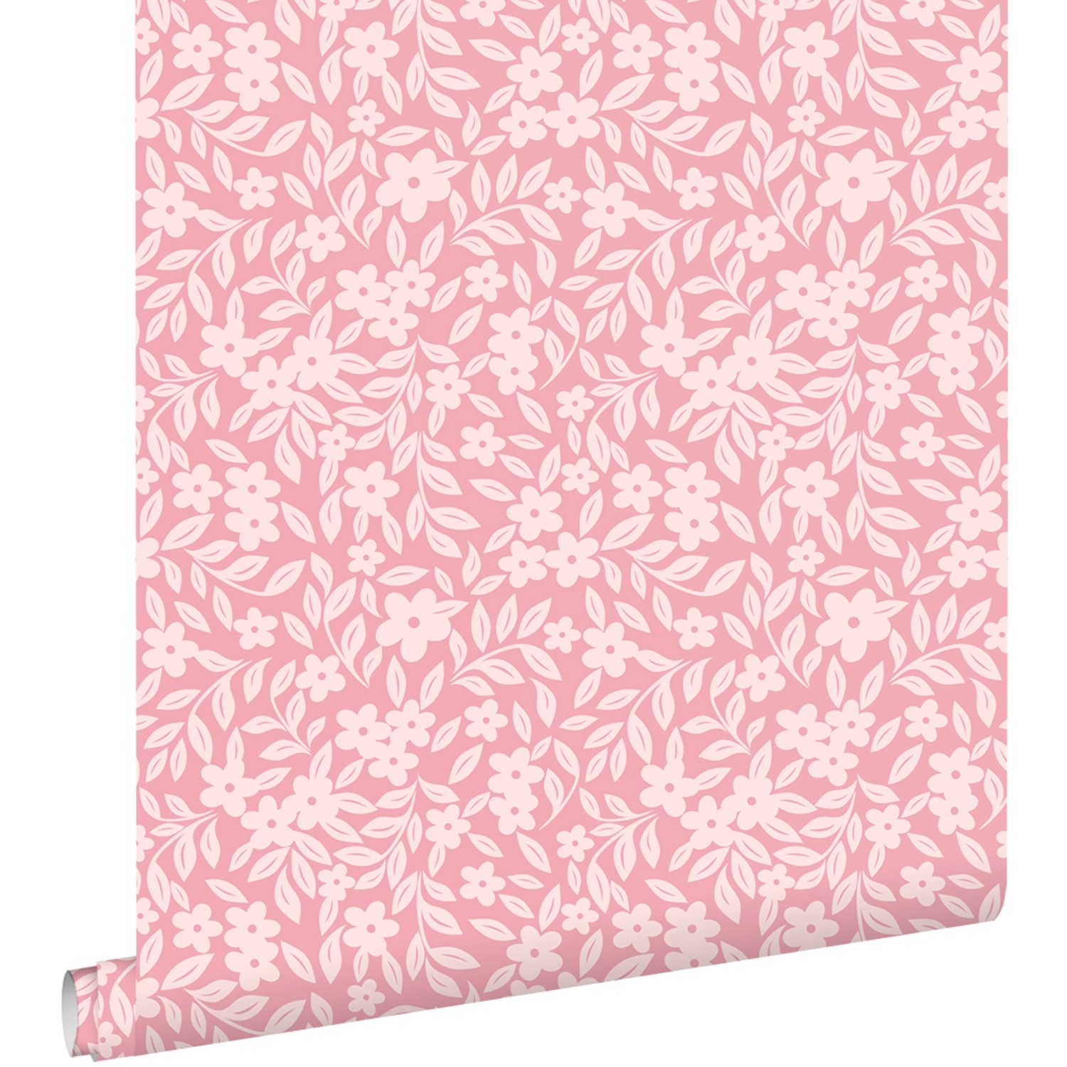 ESTAhome Tapete Blumen Rosa 50 x 900 cm günstig online kaufen