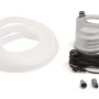 Bestway Flowclear Tauchpumpe (80W) mit Schlauch und Zubehör zum Abpumpen von Poolwasser.
