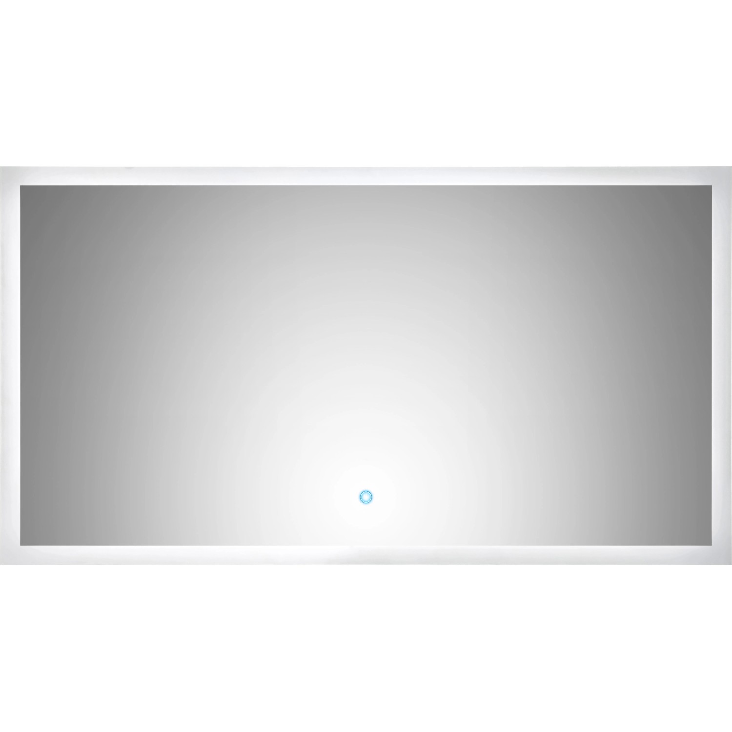 Posseik LED-Lichtspiegel 65 cm x 120 cm Neutralweiß Touch-Bedienung günstig online kaufen