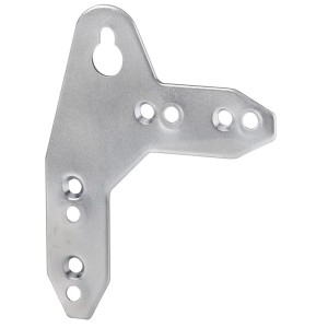 Hettich Schrankaufhänger, 2 Stück, Stahl verzinkt, mit Schlüssellochbohrung.