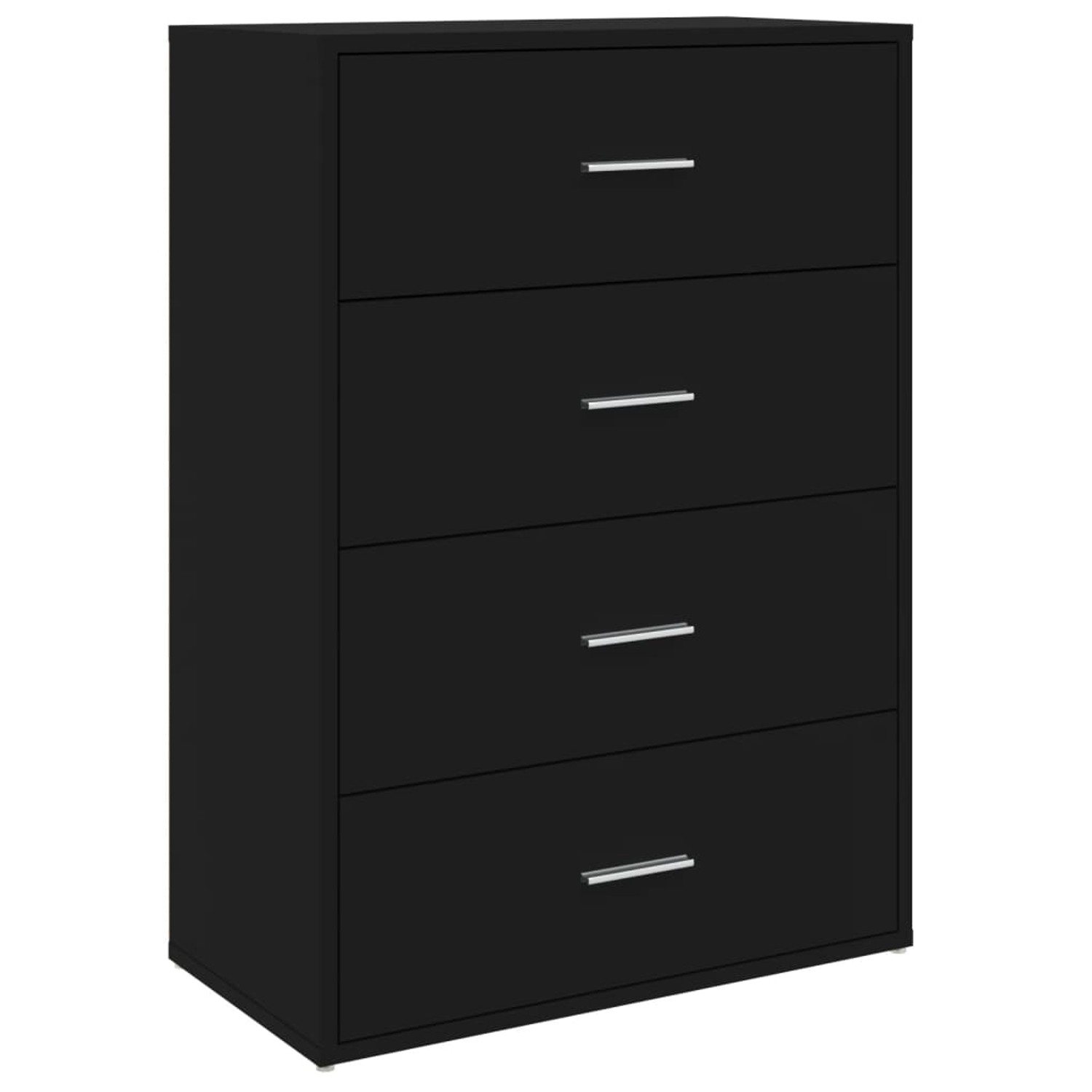 vidaXL Sideboard Schwarz 60x31x84 cm Holzwerkstoff 840500 günstig online kaufen