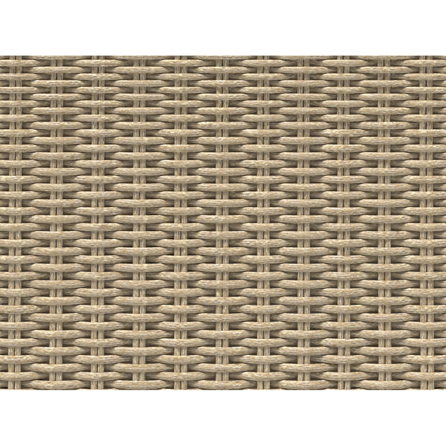 Detailaufnahme des beigen Wicker-Geflechts vom Sofa-Lounge-Set Borup.