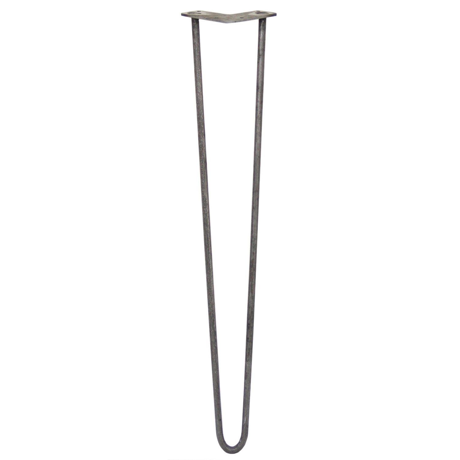 Monstershop 4 x 71cm Hairpin Tischbeine 2 Streben 12mm Rohstahl