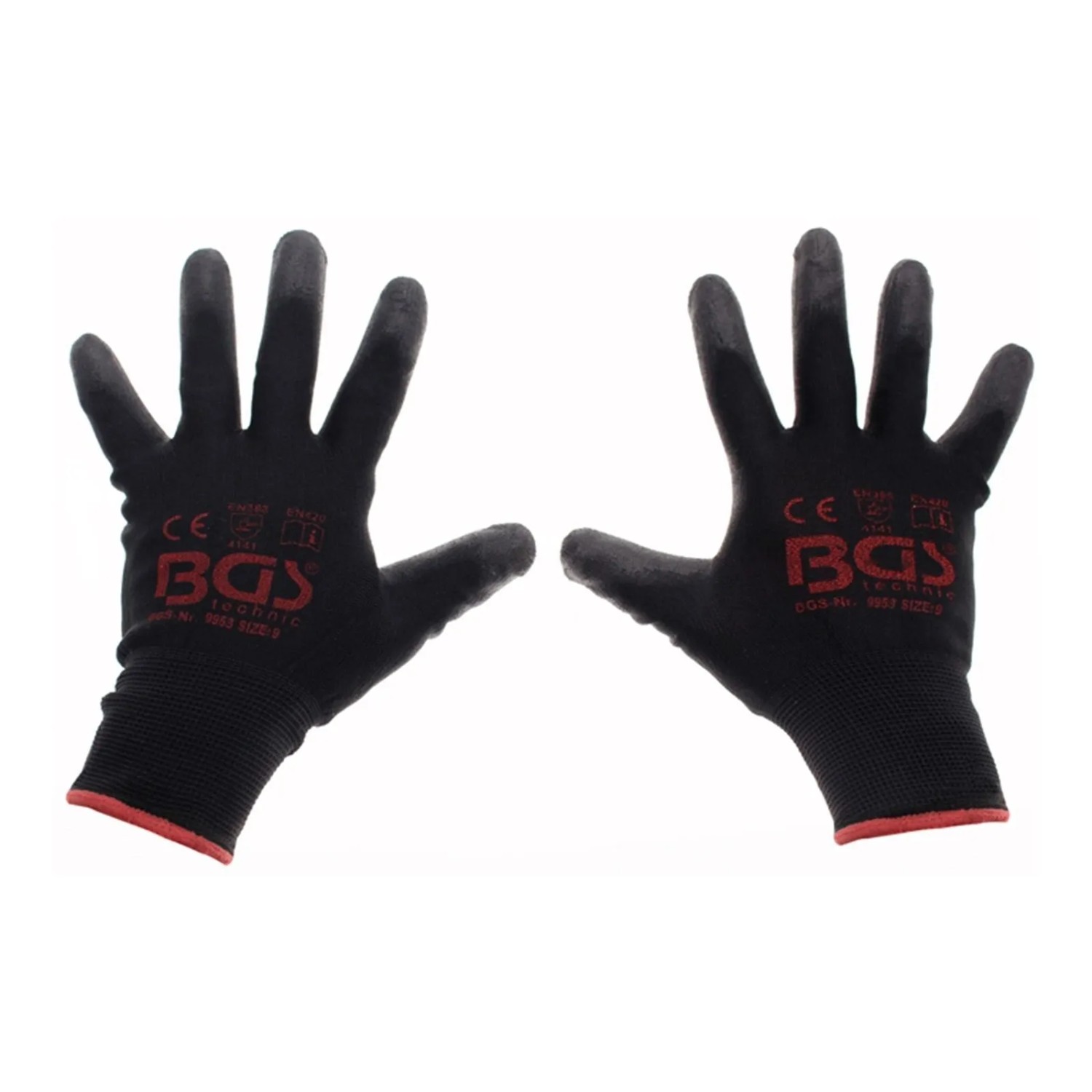 BGS 1 Paar Mechaniker Handschuhe Größe 9 L 9953