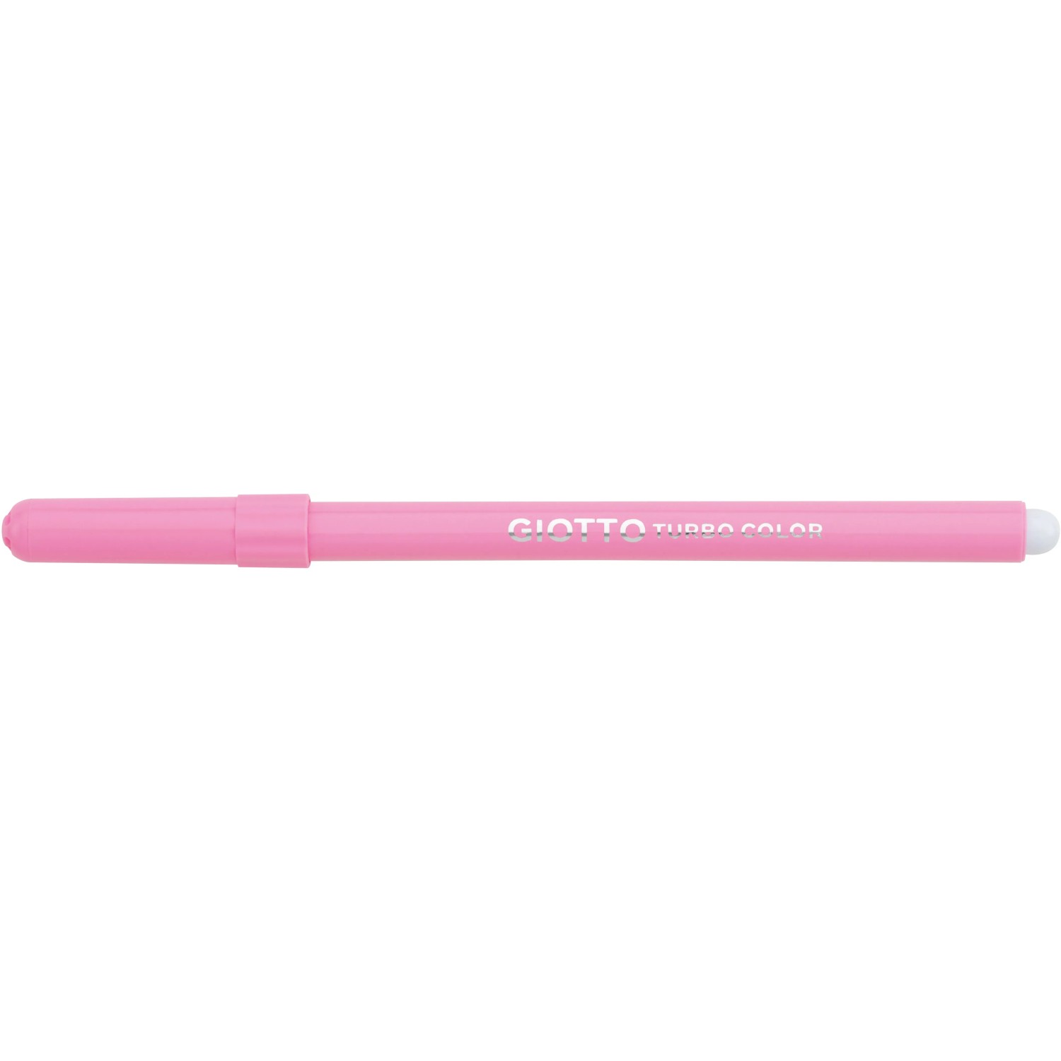Giotto Turbo Color Fasermaler in Hautton, Stift in Rosa.
