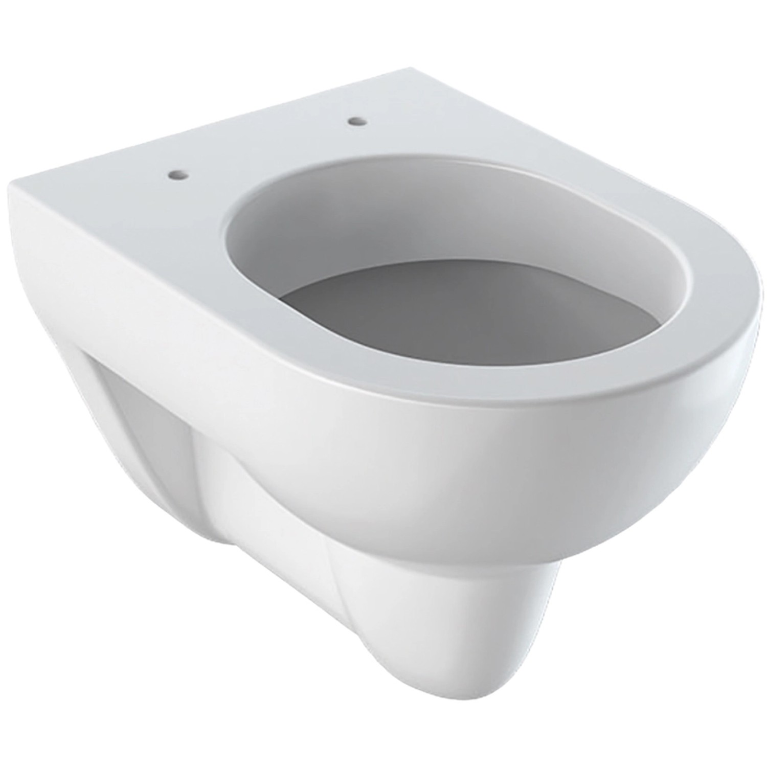 Geberit Wand-WC Renova Compact Tiefspüler Spülrand verk. Aus. Weiß