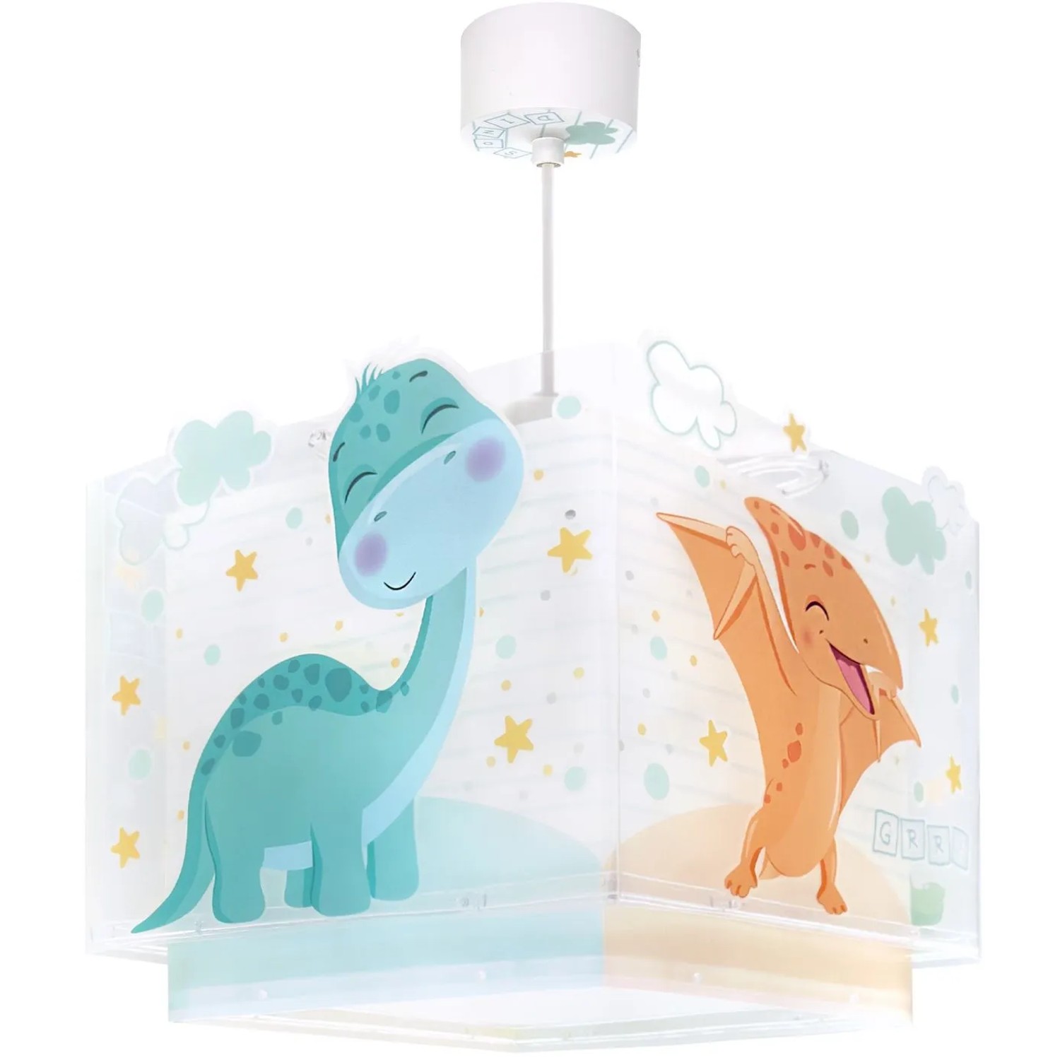 Dalber  Deckenlampe für Kinder Baby Dinos Dinosaurier