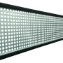 Anthrazitfarbene Gitterfüllung für Gotland Sichtschutzzaun, 1,5x206x1793 mm.