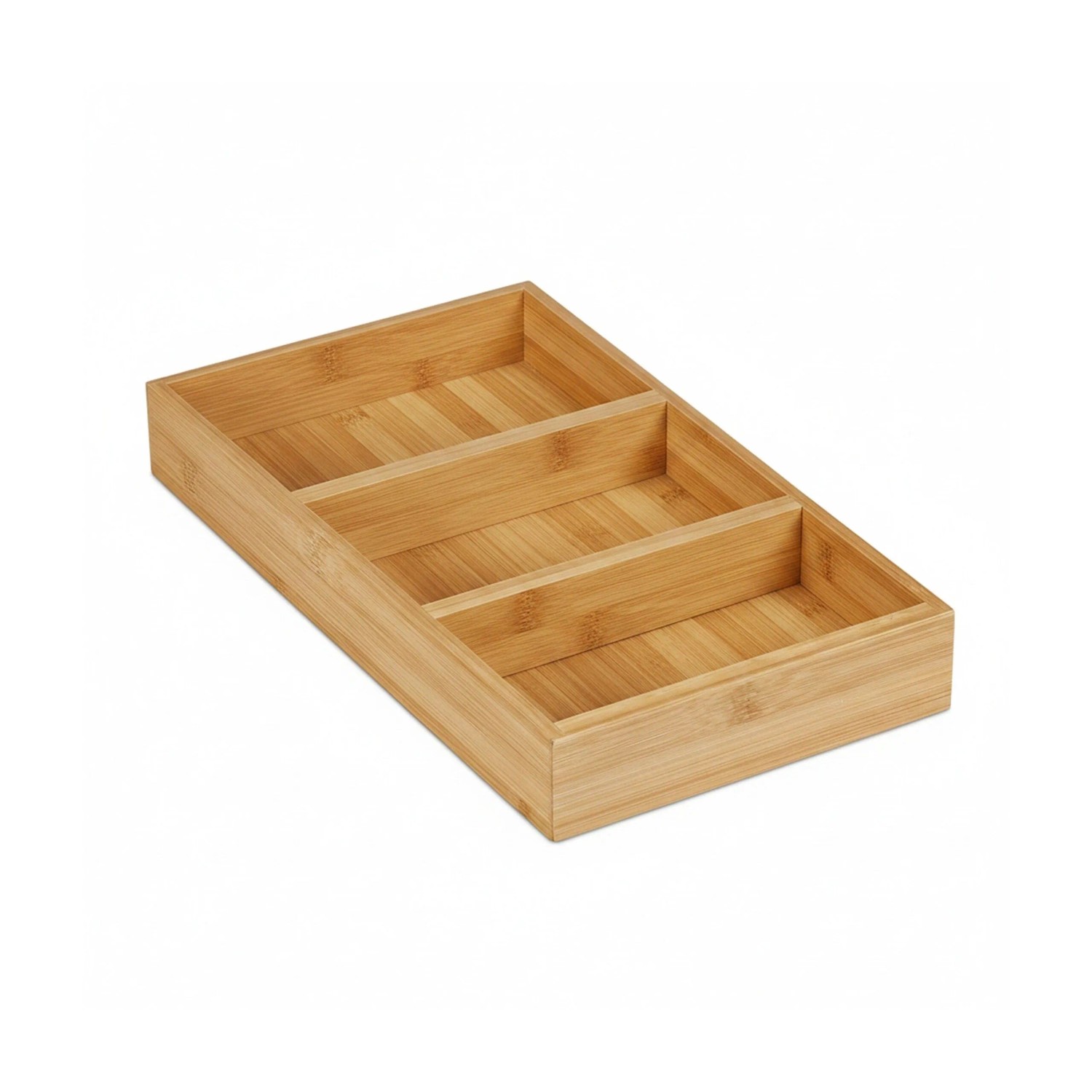 Relaxdays Gewürzregal Bambus Natur für Schubladen 5 cm x 20 cm x 38 cm 0,8 kg