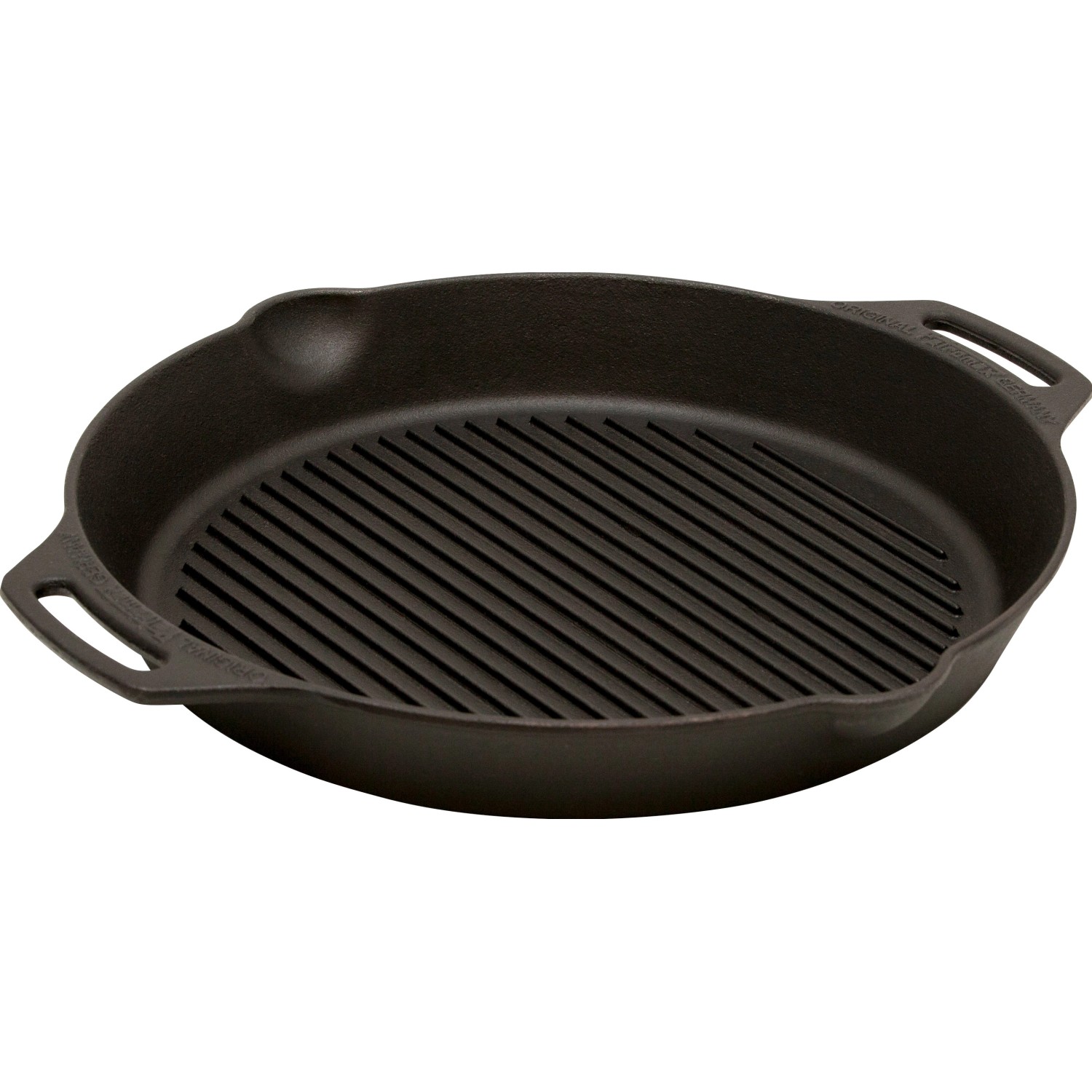 Petromax Grill-Feuerpfanne GP35H-T mit 2 Henkeln Gusseisen Ø 35 cm