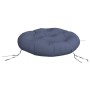 vidaXL Kissen Rund Marineblau Ø 60x11 cm Oxford-Gewebe 379345_4