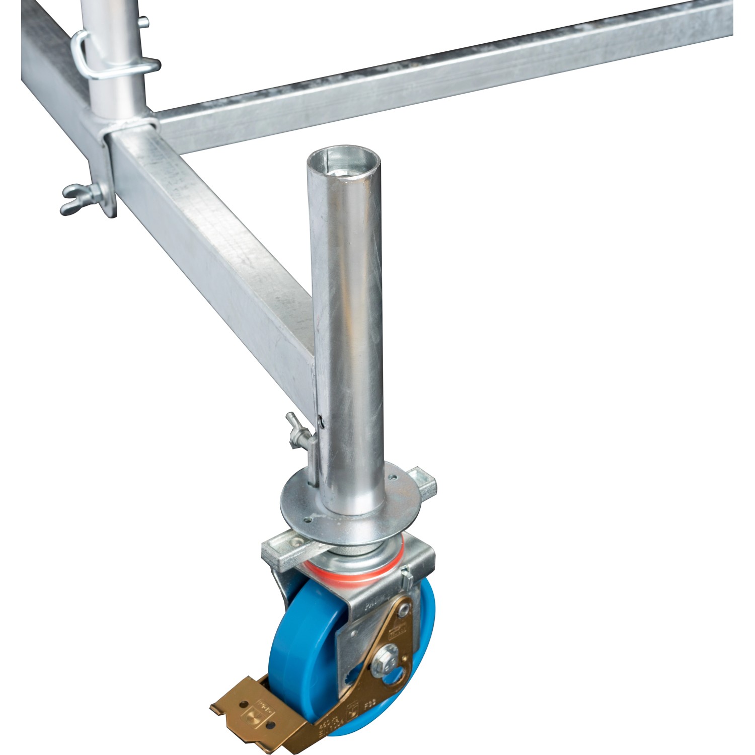 Das Krause Fahrrollenset für Krause Arbeitsgerüste