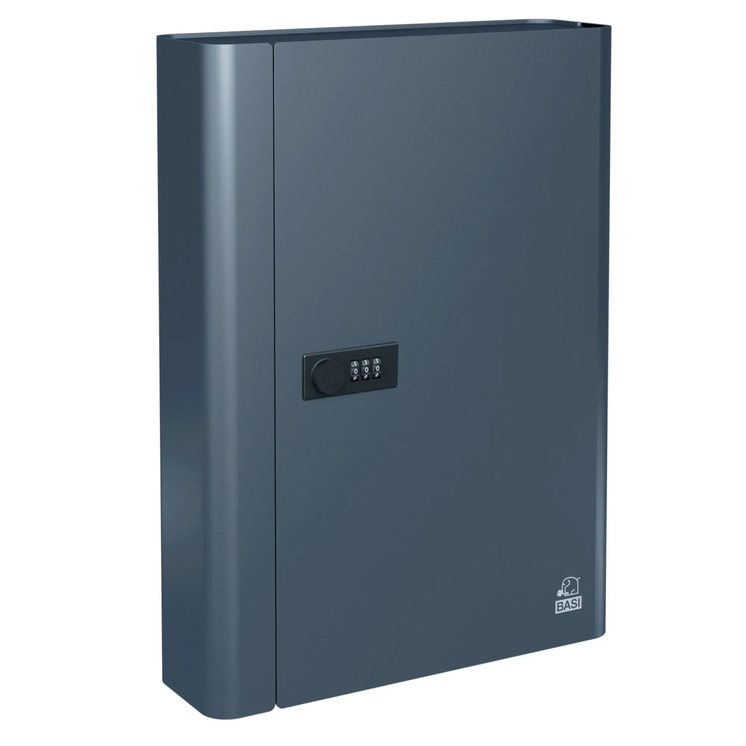 Basi Schlüsselkassette SK 80 mit 48 Haken Einstellbare 3-Stellige Zahlenkombination Stahl Anthrazit 2170-1048