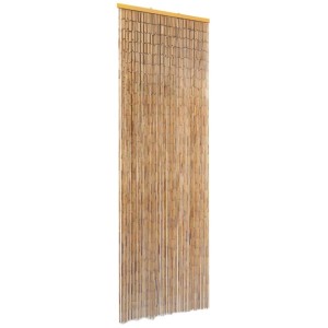 vidaXL Insektenschutz Türvorhang Bambus 56 x 185 cm 43720