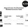 Schwaiger CAT-6-Netzwerkflachkabel mit RJ45-Stecker zur Verbindung von Netzwerkgeräten.